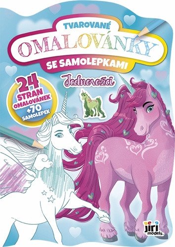 TVAROVANÉ OMALOVÁNKY JEDNOROŽCI