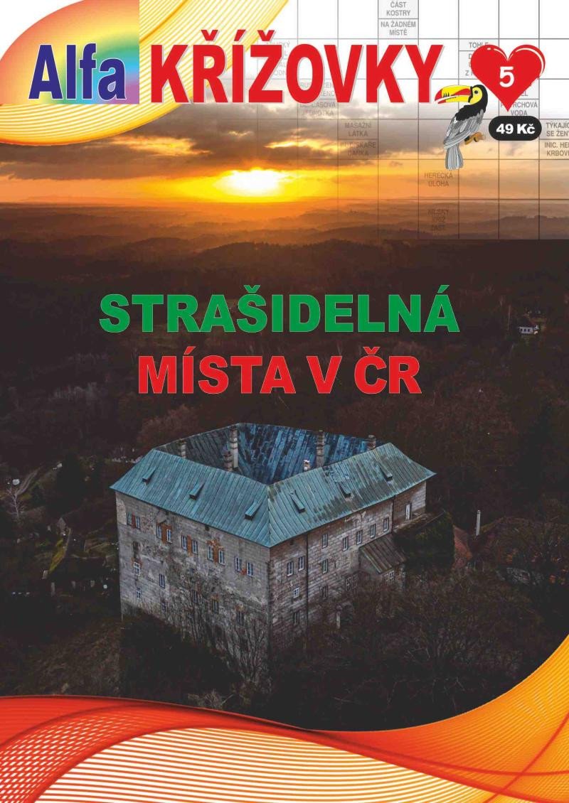 KŘÍŽOVKY 5/2024 STRAŠIDELNÁ MÍSTA V ČR