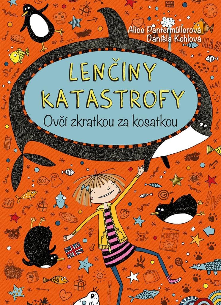 Obálka knihy LENČINY KATASTROFY - OVČÍ ZKRATKOU ZA KOSATKOU od autora Pantermüllerová Alice