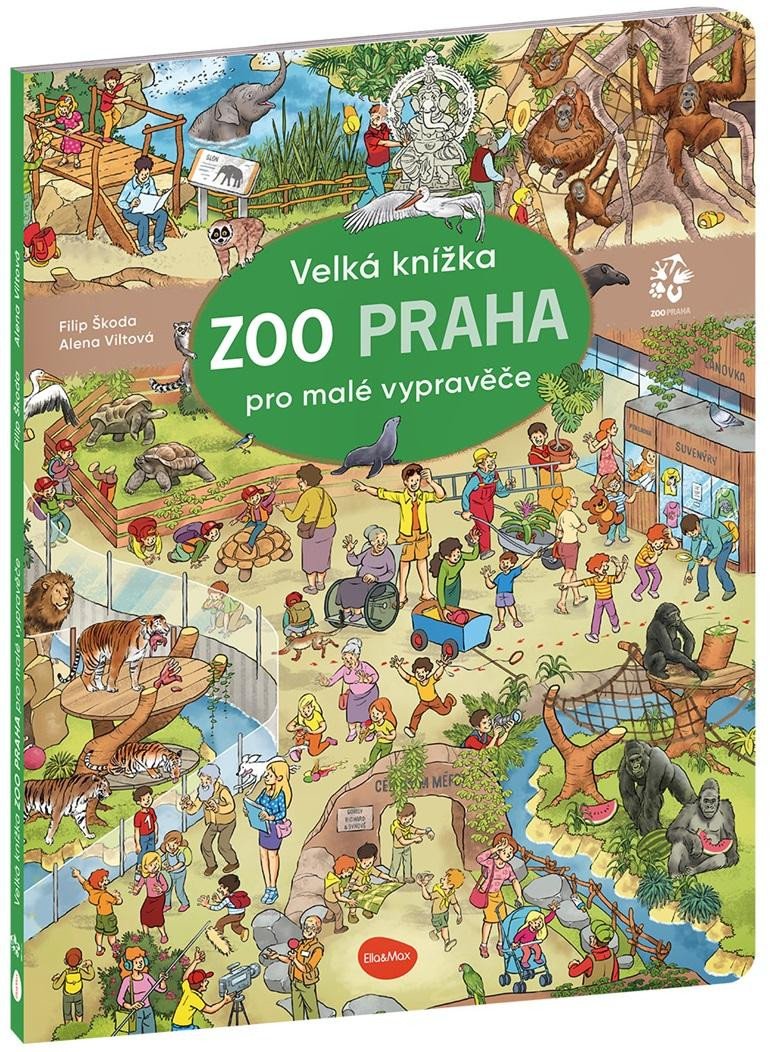 VELKÁ KNÍŽKA ZOO PRAHA PRO MALÉ VYPRAVĚČ