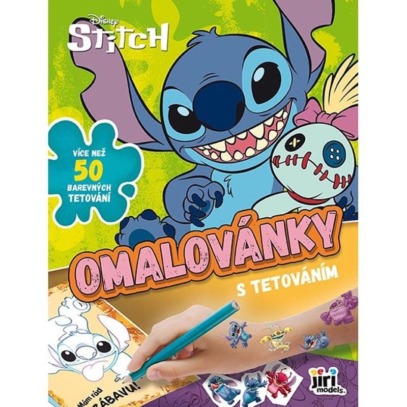 LILO & STITCH - OMALOVÁNKY S TETOVÁNÍM