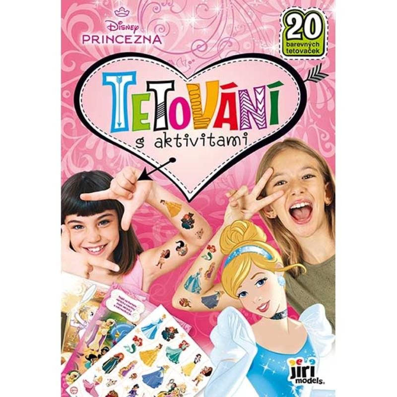 DISNEY PRINCEZNA - TETOVÁNÍ S AKTIVITAMI