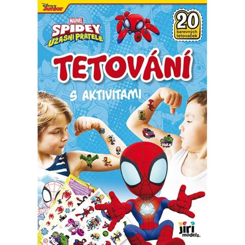 SPIDEY ÚŽASNÍ PŘÁTELÉ - TETOVÁNÍ S AKTIV