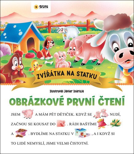 OBRÁZKOVÉ PRVNÍ ČTENÍ ZVÍŘÁTKA NA STATKU