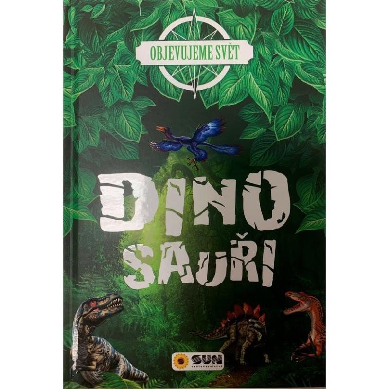 KNIHA A VÝUKOVÉ KARTY - DINOSAUŘI - OBJE