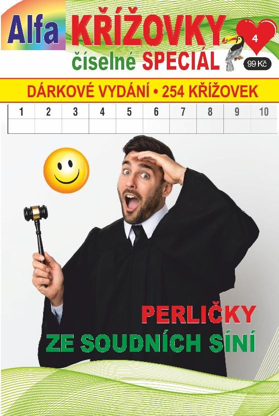 KŘÍŽOVKY ČÍSELNÉ SPECIÁL 4/2024 - PERLIČ