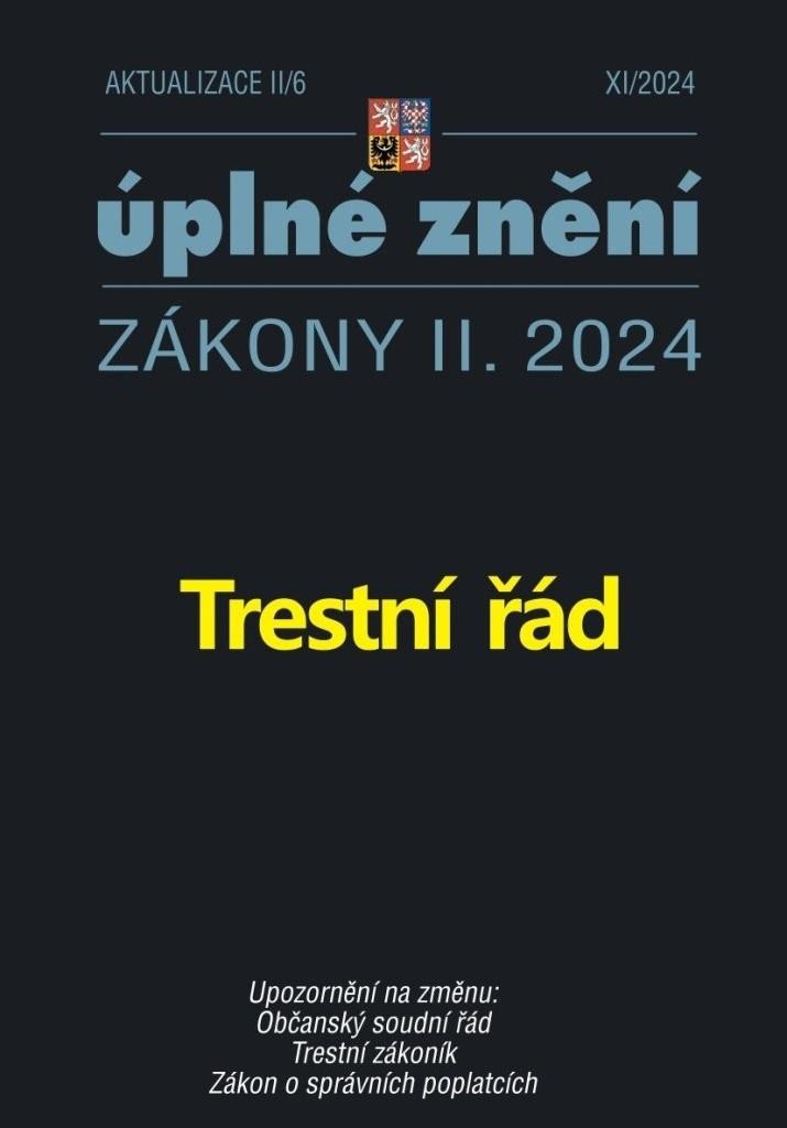 AKTUALIZACE II/6 ÚPLNÉ ZNĚNÍ ZÁKONY II.2024