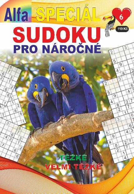 SUDOKU SPECIÁL PRO NÁROČNÉ 6/2024