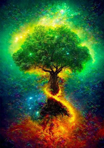 PUZZLE SEVERSKÝ STROM ŽIVOTA 1000 DÍLKŮ