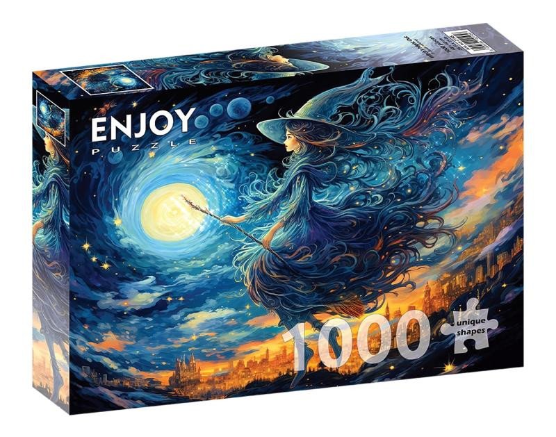 PUZZLE NOC ČARODĚJNIC 1000 DÍLKŮ