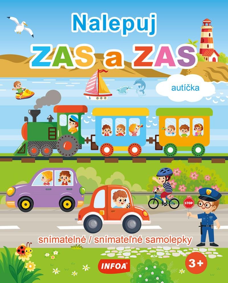 NALEPUJ ZAS A ZAS AUTÍČKA - SNÍMATELNÉ /