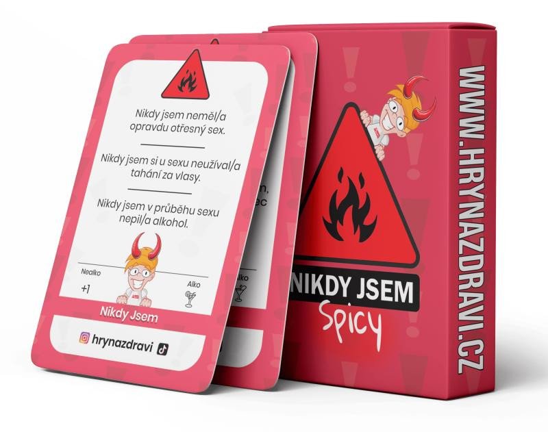 NIKDY JSEM SPICY/KARETNÍ PÁRTY HRA