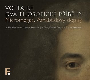 Obálka knihy DVA FILOSOFICKÉ PŘÍBĚHY CD (AUDIOKNIHA) od autora Voltaire