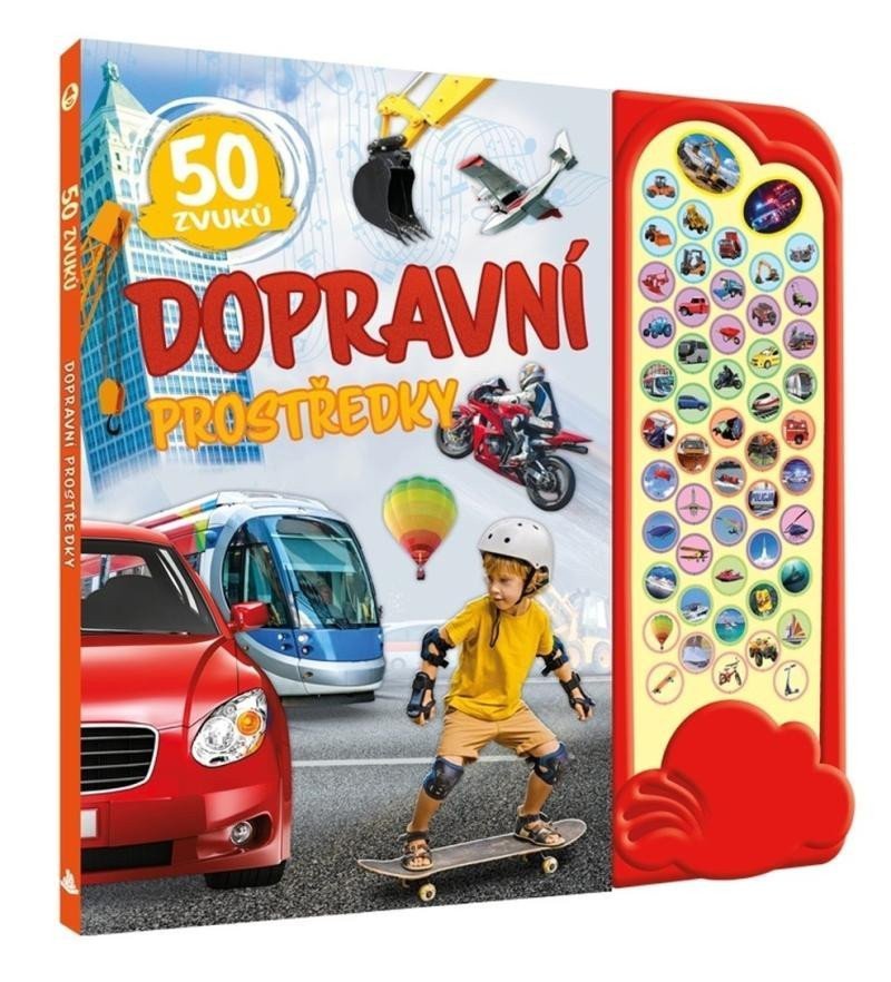 Obálka knihy DOPRAVNÍ PROSTŘEDKY - 50 ZVUKŮ od autora <br>