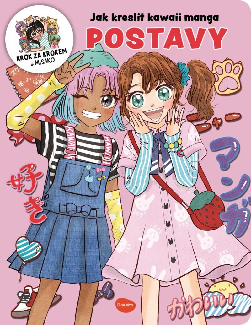 JAK KRESLIT KAWAII MANGA: POSTAVY - KROK ZA KROKEM S MISAKO