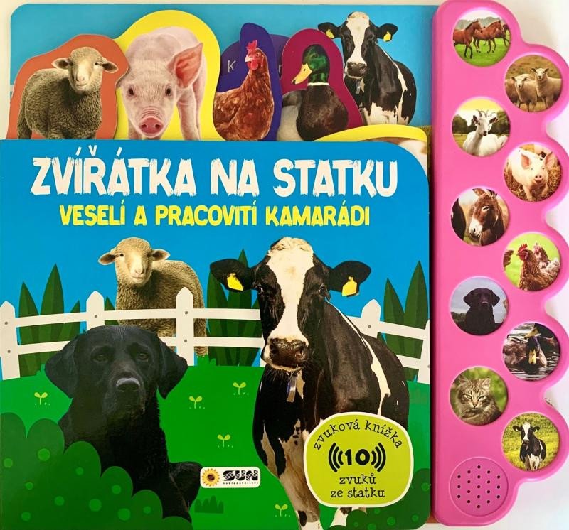 ZVÍŘÁTKA NA STATKU ZVUKOVÁ KNÍŽKA