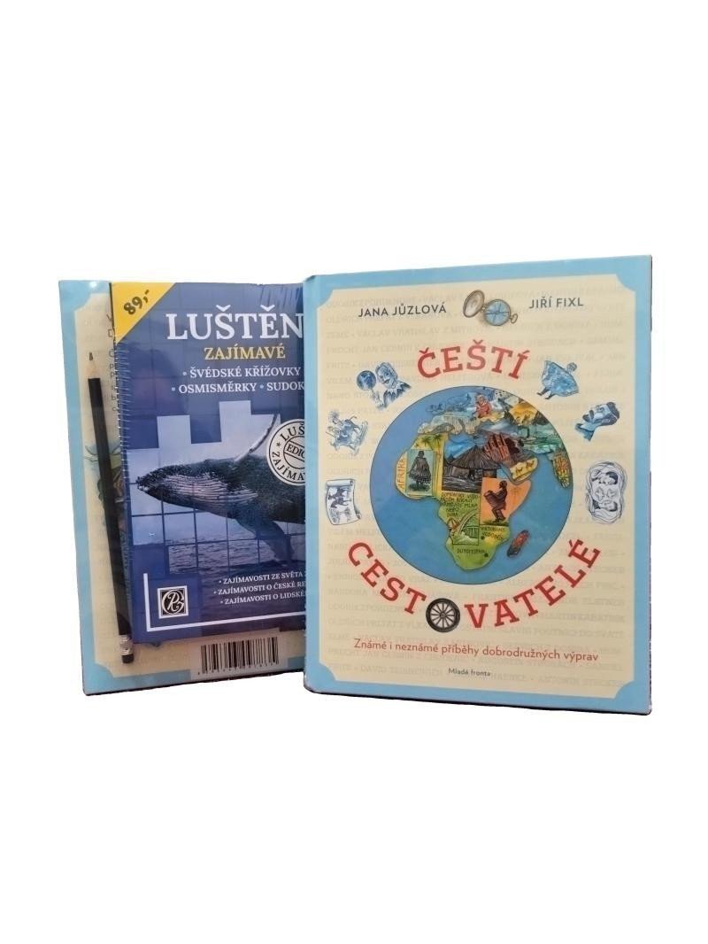 ČEŠTÍ CESTOVATELÉ + KŘÍŽOVKY S TUŽKOU [BALÍČEK]