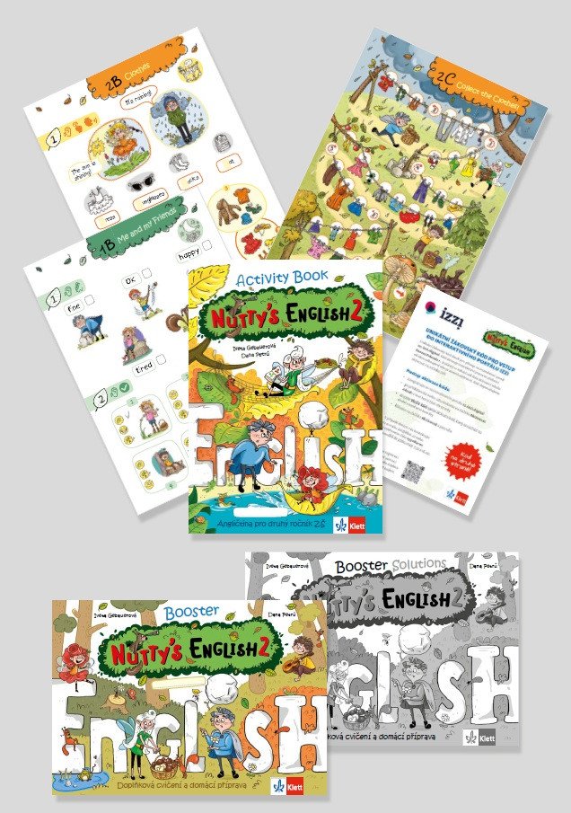 Obálka knihy NUTTY’S ENGLISH 2 - ŽÁKOVSKÝ BALÍČEK od autora neuveden