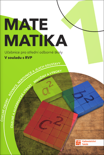 Obálka knihy MATEMATIKA 1 PRO SOŠ UČEBNICE od autora kolektiv