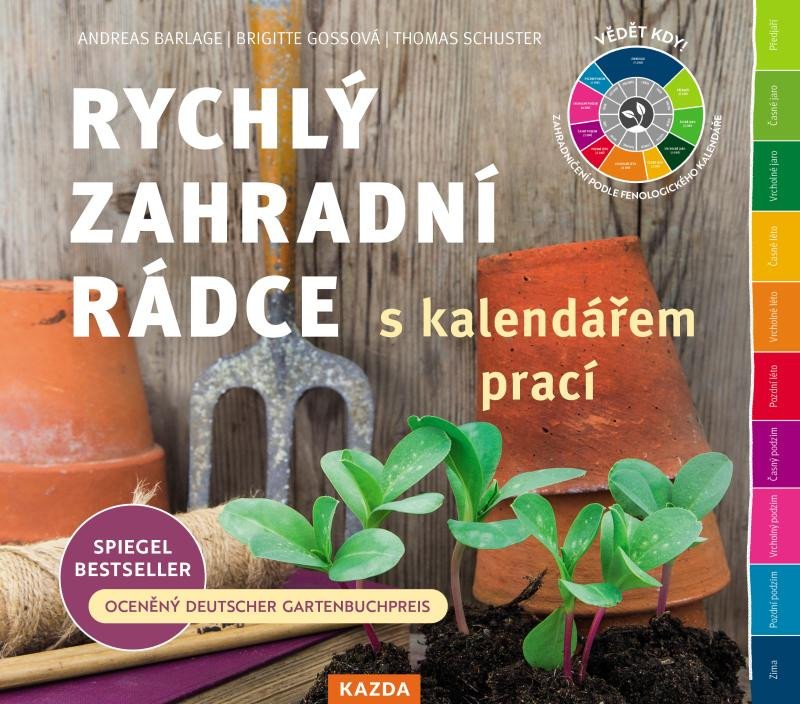 RYCHLÝ ZAHRADNÍ RÁDCE S KALENDÁŘEM PRACÍ