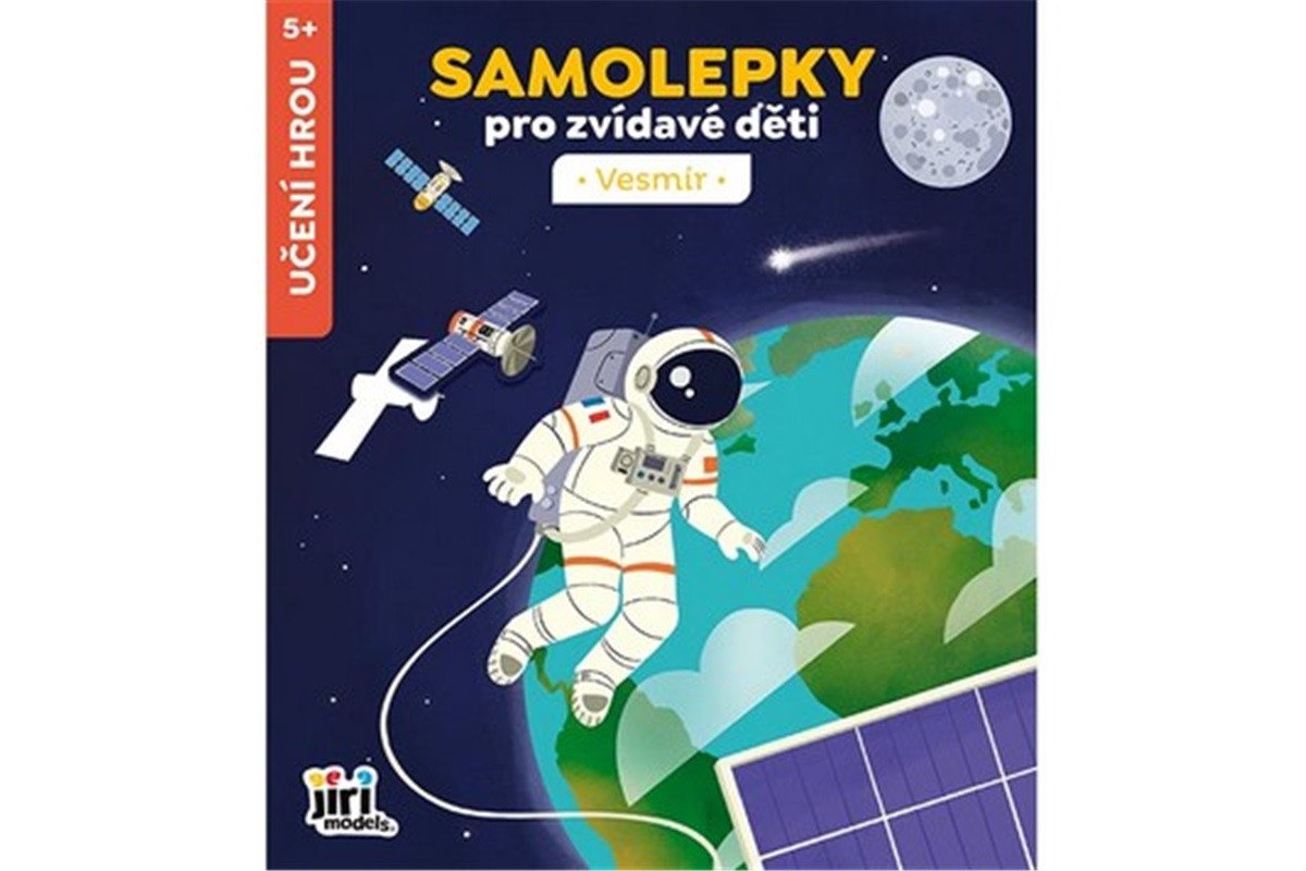 SAMOLEPKY PRO ZVÍDAVÉ DĚTI VESMÍR