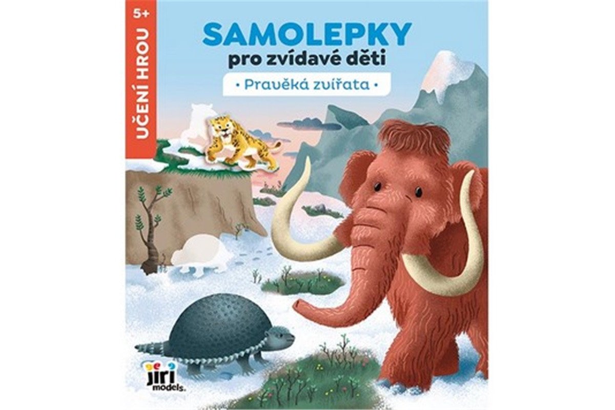 SAMOLEPKY PRO ZVÍDAVÉ DĚTI PRAVĚKÁ ZVÍŘATA