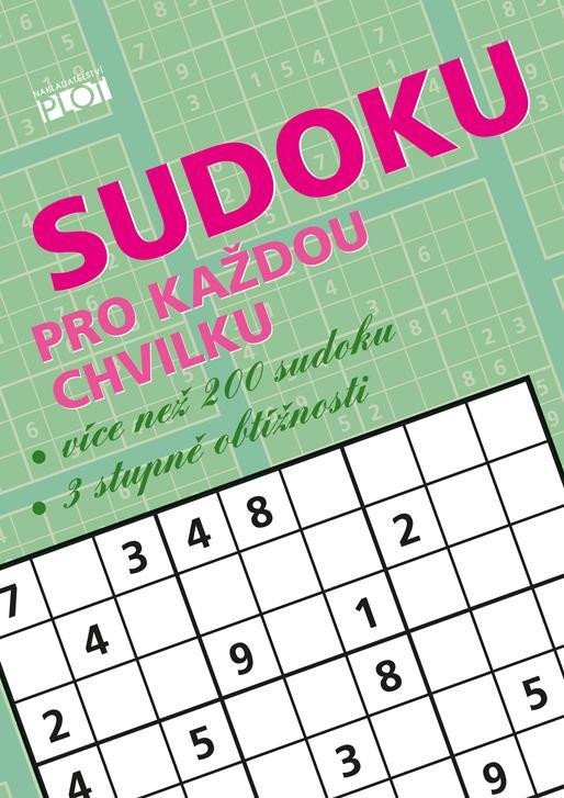 SUDOKU PRO KAŽDOU CHVILKU