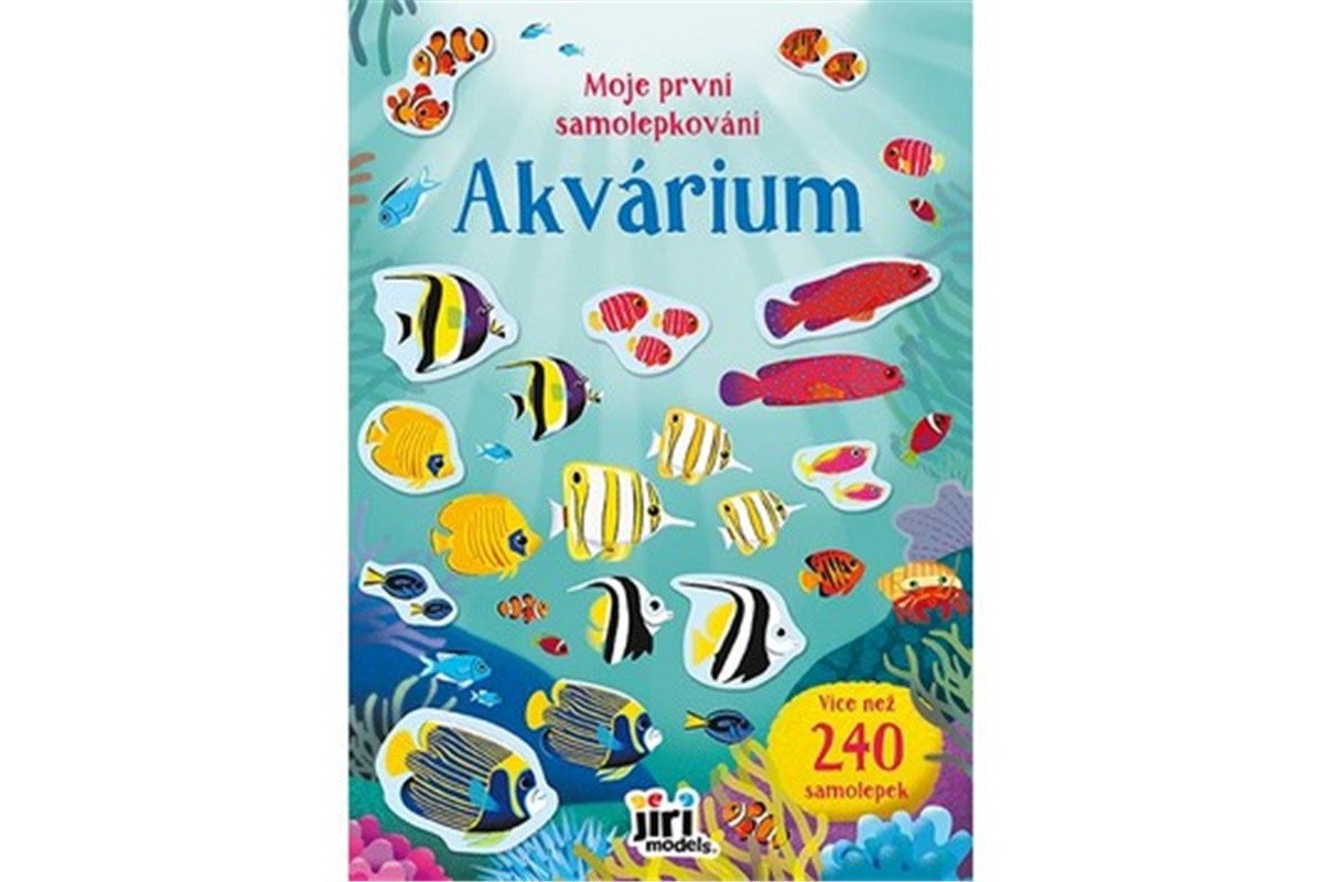 AKVÁRIUM MOJE PRVNÍ SAMOLEPKOVÁNÍ