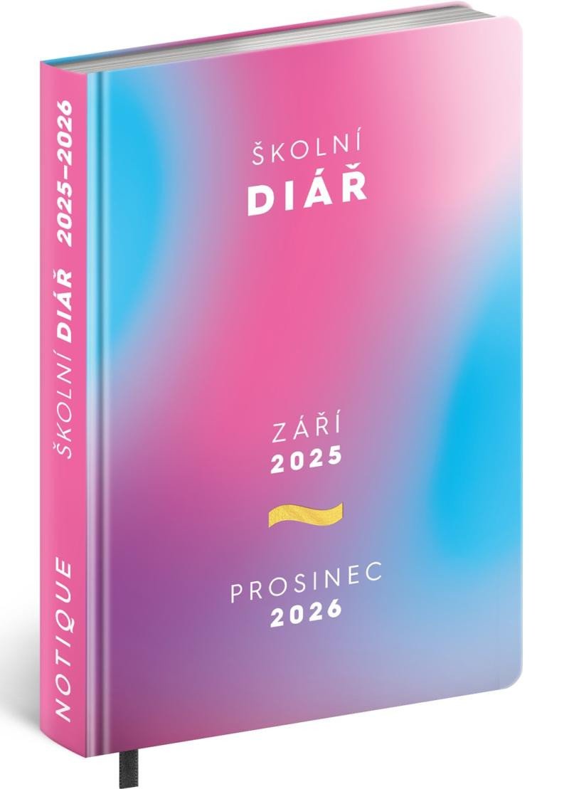 ŠKOLNÍ DIÁŘ 2025/2026 RŮŽOVÝ