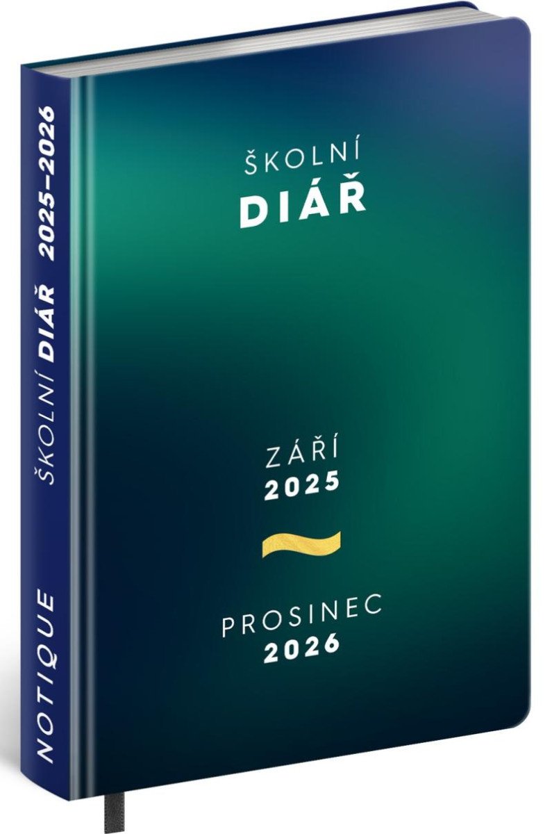 ŠKOLNÍ DIÁŘ 2025/2026 ZELENÝ