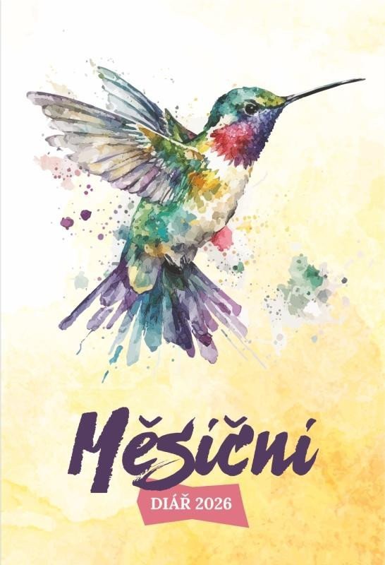 DIÁŘ 2026 MĚSÍČNÍ, KAPESNÍ
