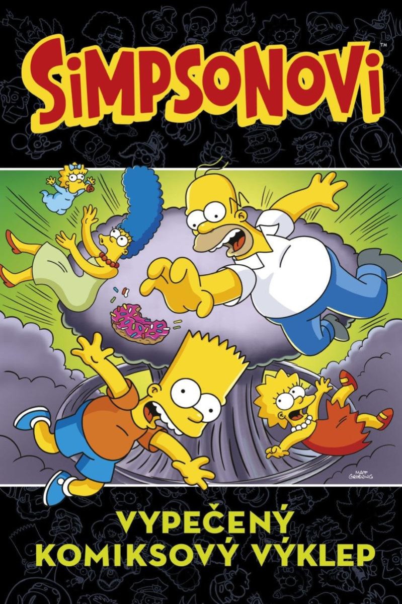 SIMPSONOVI VYPEČENÝ KOMIKSOVÝ VÝKLEP