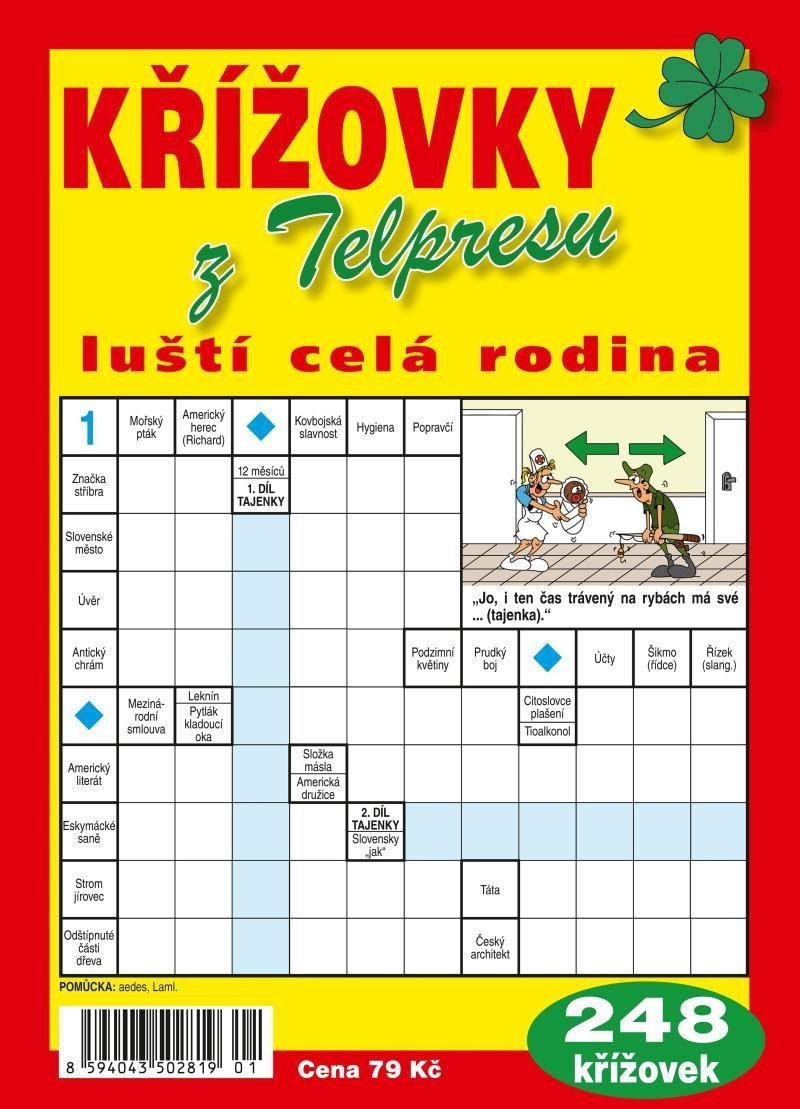 KŘÍŽOVKY Z TELPRESU 1/25
