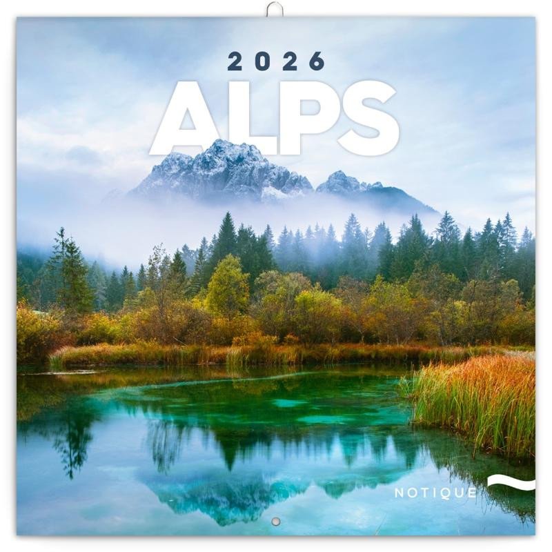 KALENDÁŘ 2026 POZN: ALPY