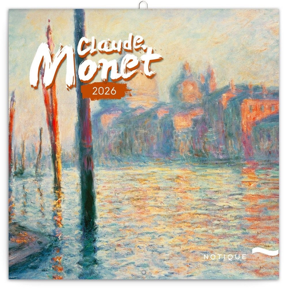 CLAUDE MONET 2026 KALENDÁŘ NÁSTĚNNÝ