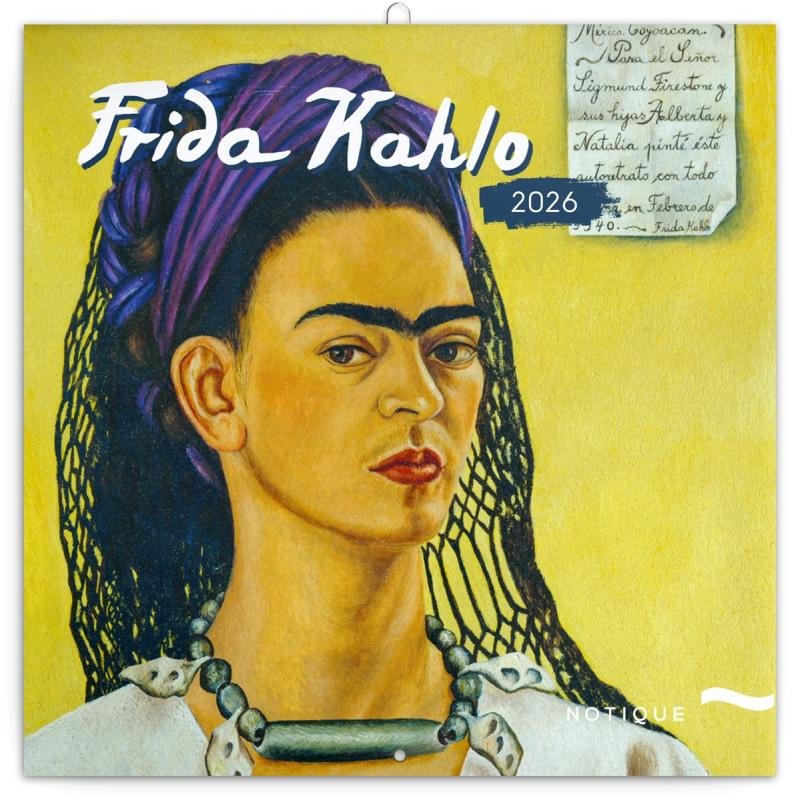 KALENDÁŘ 2026 POZN: FRIDA KAHLO