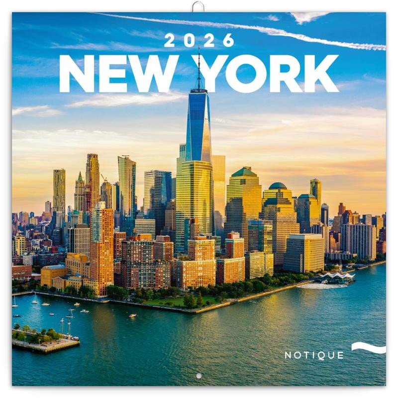 KALENDÁŘ 2026 POZN: NEW YORK