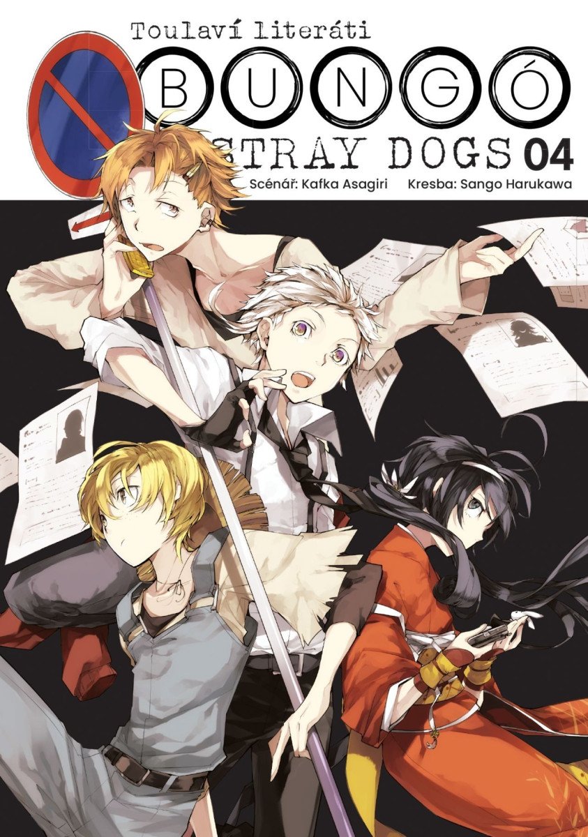 BUNGÓ STRAY DOGS 04 TOULAVÍ LITERÁTI