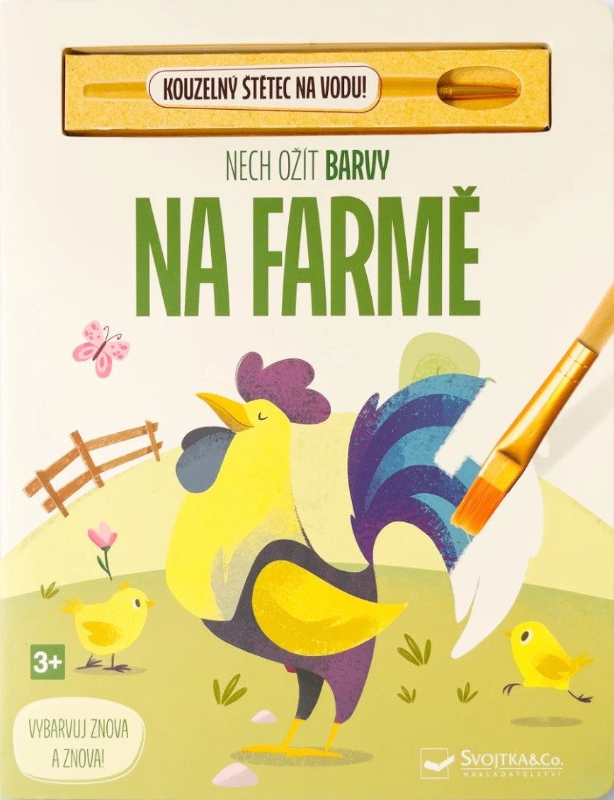 Obálka knihy NECH OŽÍT BARVY NA FARMĚ od autora <br>