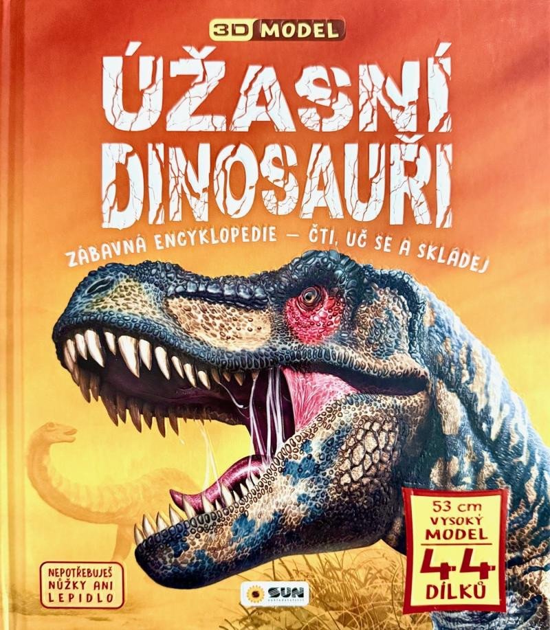 ÚŽASNÍ DINOSAUŘI 3D MODEL