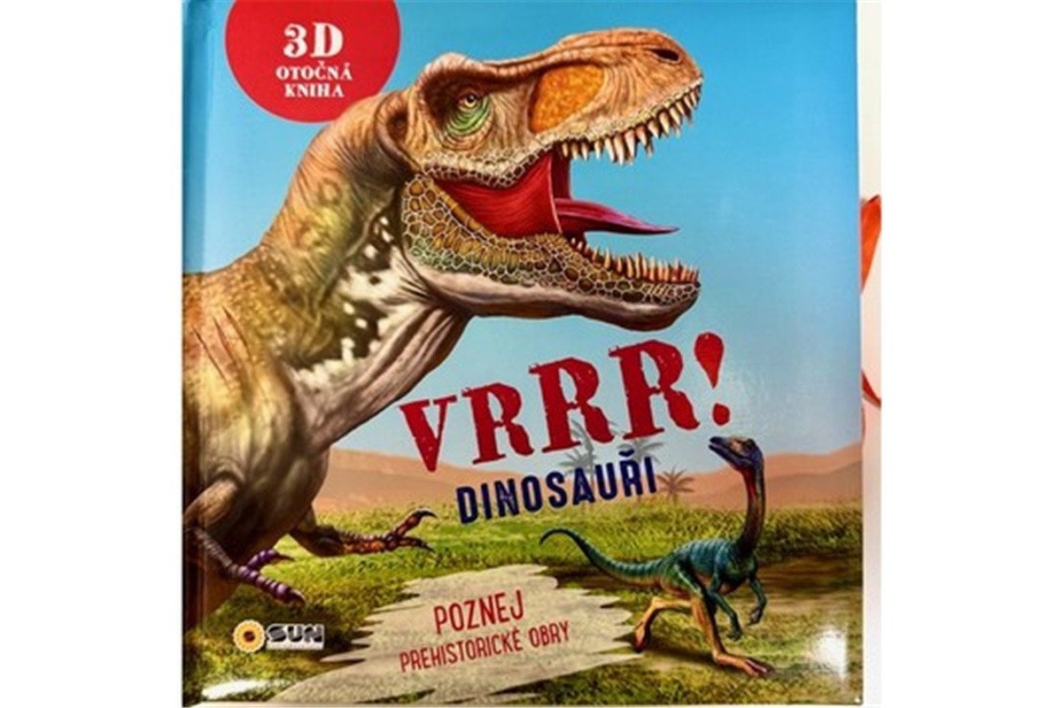 Obálka knihy VRRR! DINOSAUŘI! - POZNEJ PRAVĚKÉ OBRY od autora <br>