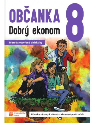 Obálka knihy OBČANKA 8 DOBRÝ EKONOM UČEBNICE od autora Čapek Robert