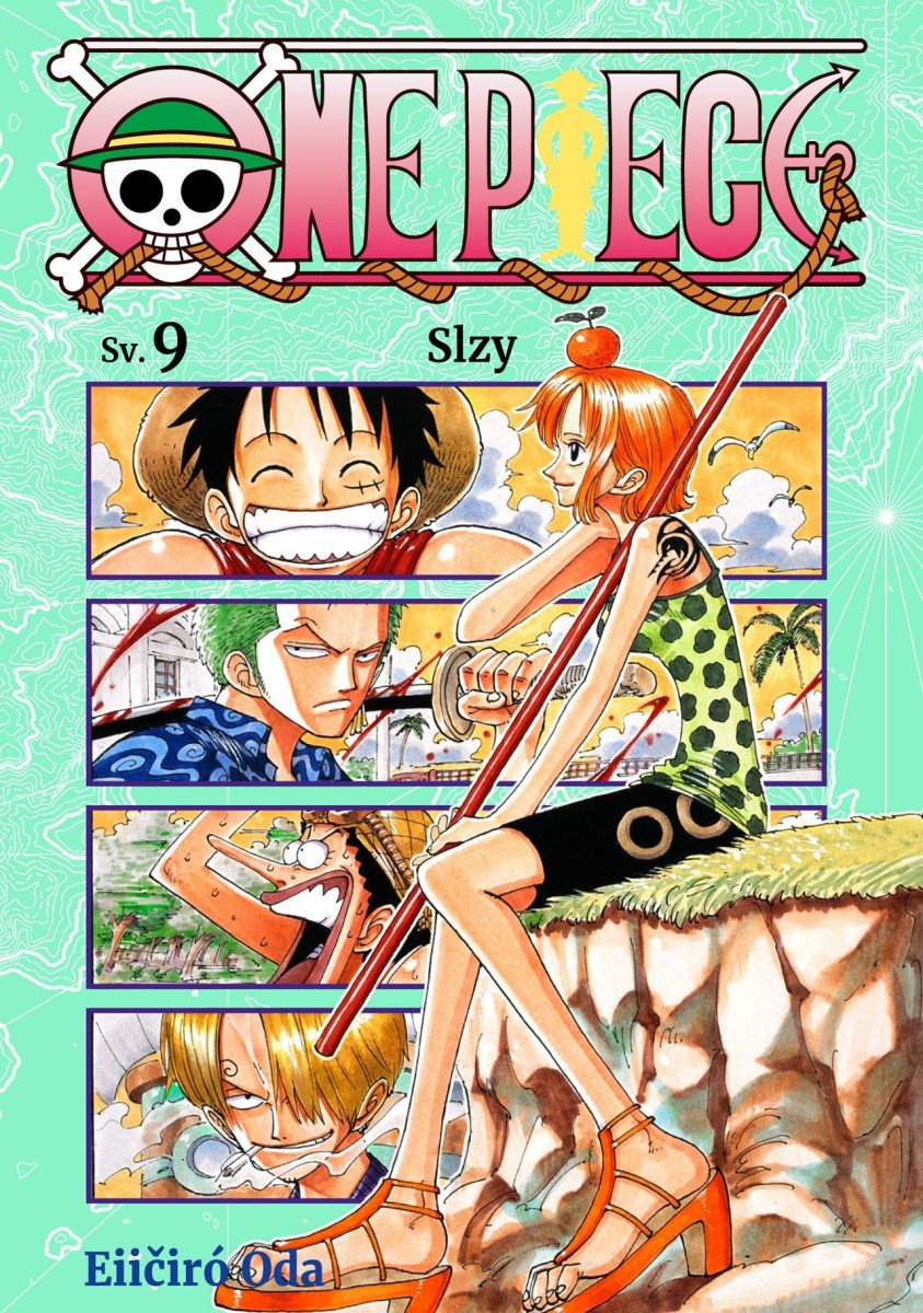 Obálka knihy ONE PIECE 9 - SLZY od autora Oda Eiichiro