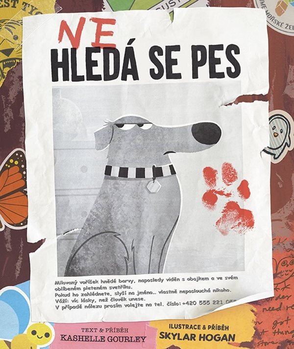 Obálka knihy (NE)HLEDÁ SE PES od autora Gourley Kashelle