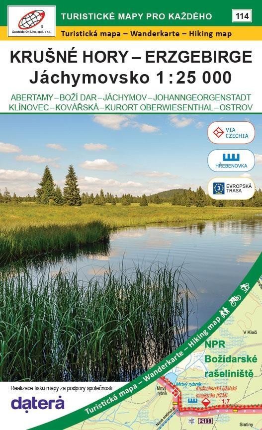 KRUŠNÉ HORY ERZGEBIRGE JÁCHYMOVSKO