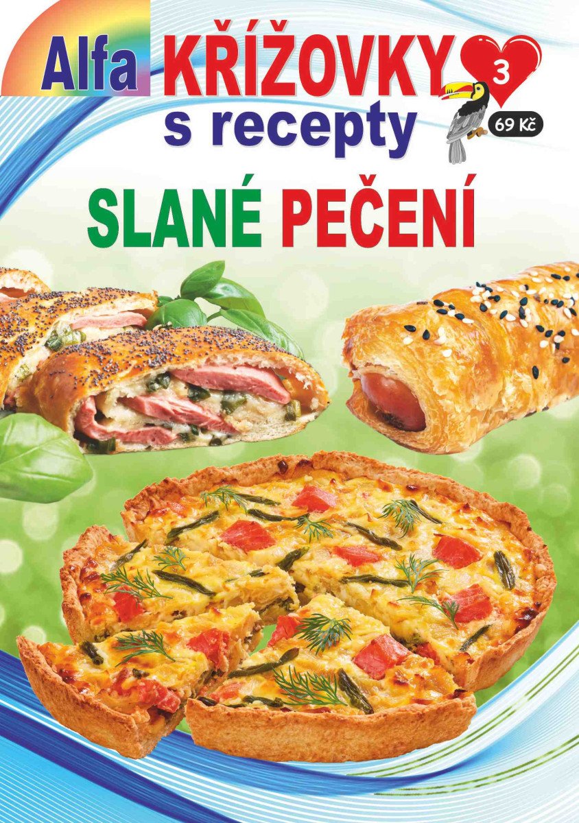 KŘÍŽOVKY S RECEPTY 3/2025 SLANÉ PEČENÍ