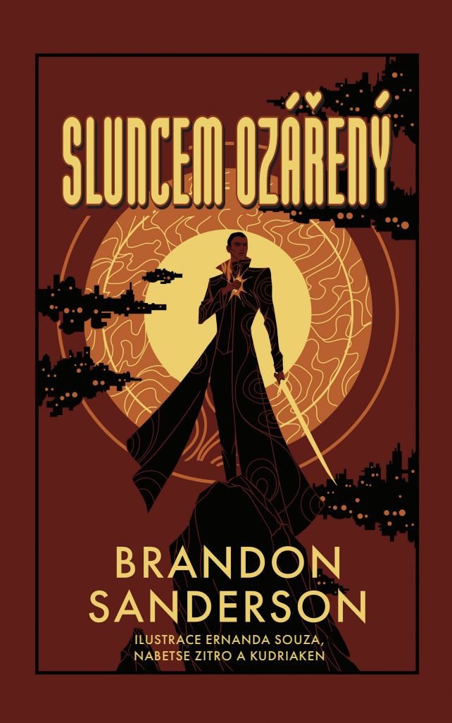 Obálka knihy SLUNCEM OZÁŘENÝ od autora Sanderson Brandon