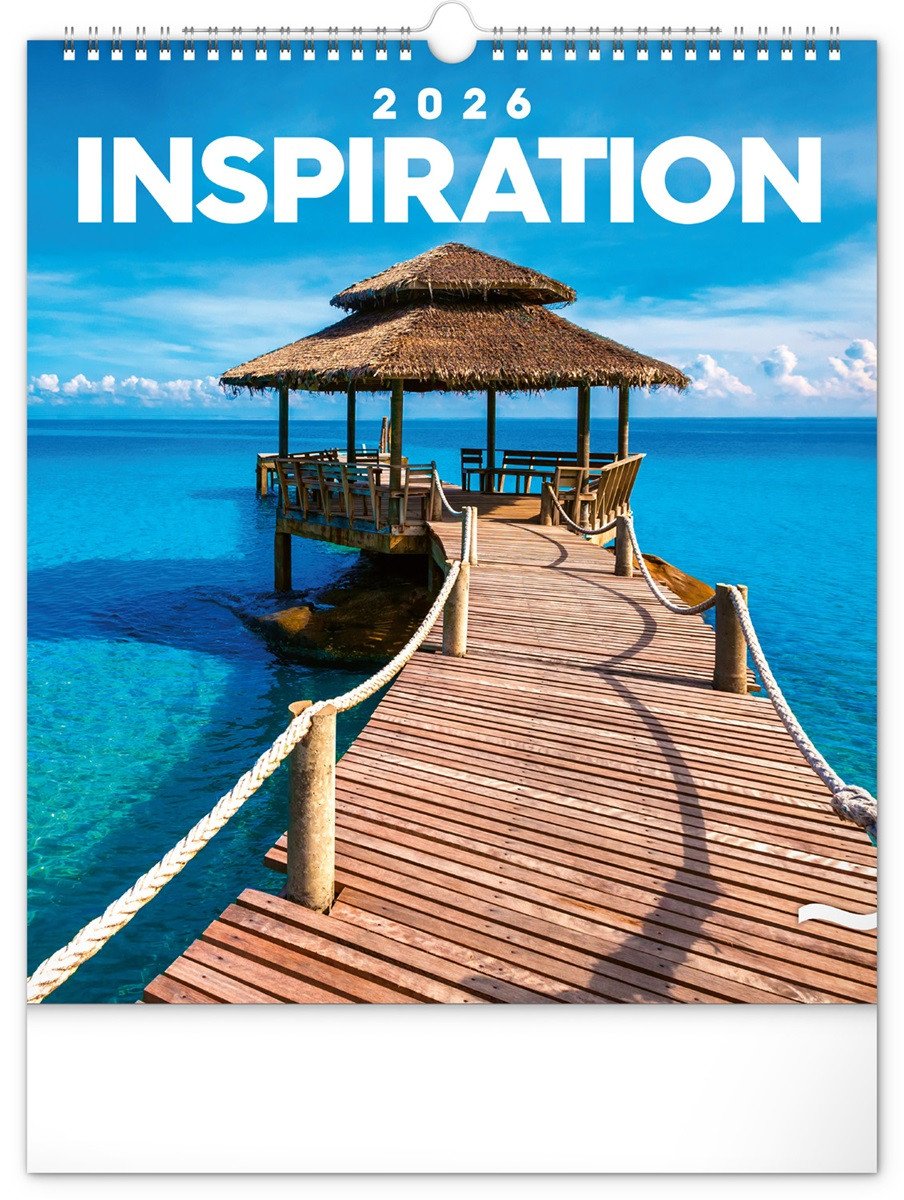 KALENDÁŘ INSPIRATION 2026 NÁSTĚNNÝ
