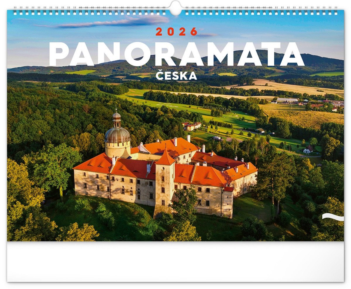 2026 PANORAMATA ČESKA NÁSTĚNNÝ