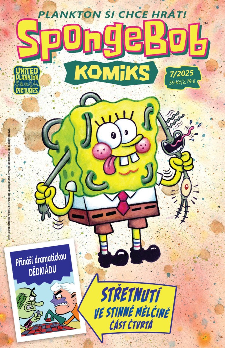 Obálka knihy SPONGEBOB 7/2025 od autora neuveden